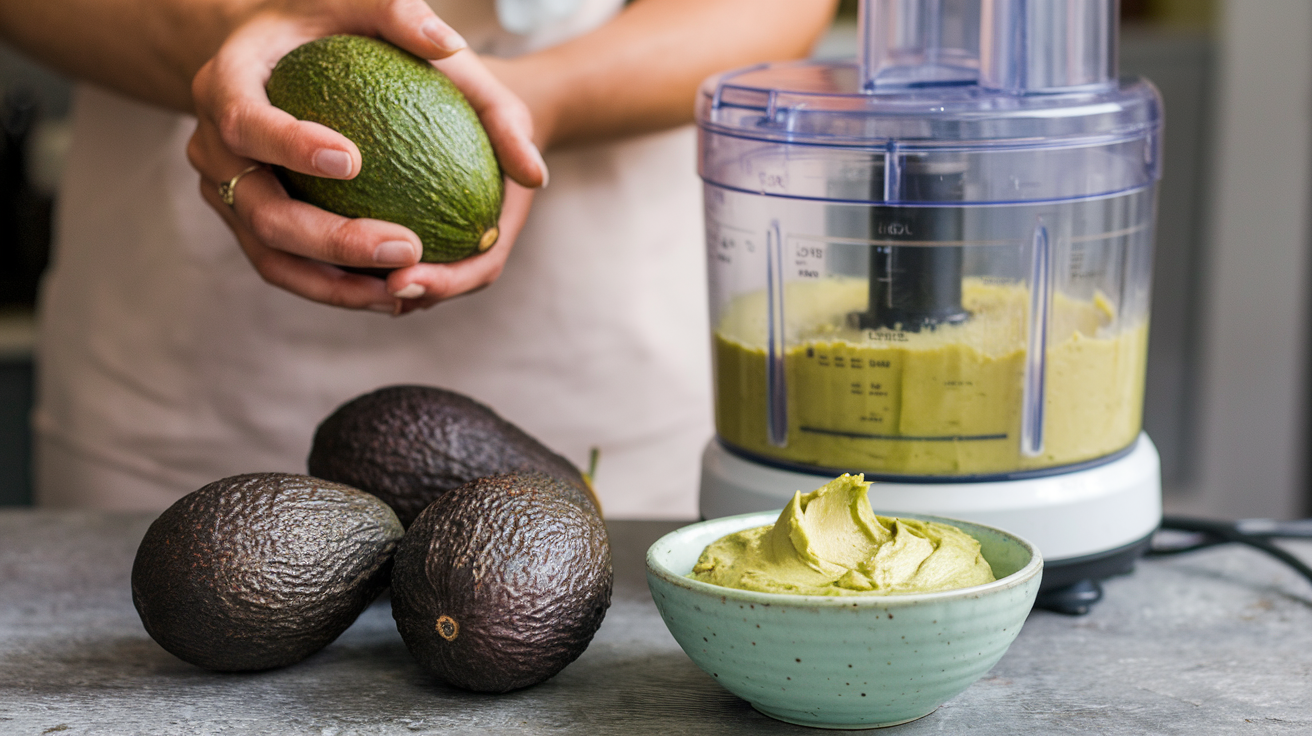 a photo of the creamy avocado butter making proces pwjVS 5GTua Xz7xZ1QjgQ TZmPVyJzT5OAytTtu6JtaQ