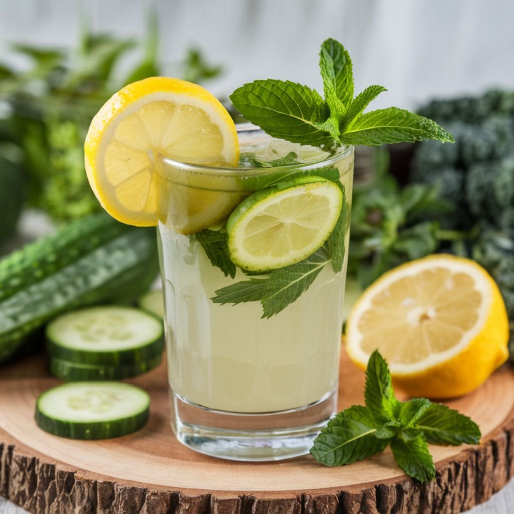 Cucumber and Mint Detox Water